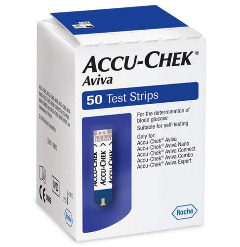 accu-chek Aviva 50 test strips