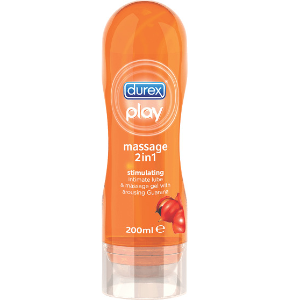 Durex Play Massage 2-In-1 Stimulating Lubricant Gel (Guarana Flavoured)