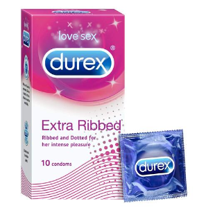 Durex Extra Ribbed Condoms