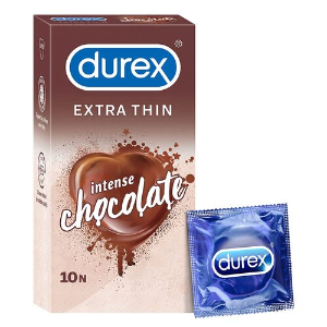 Durex Extra Thin Intense Chocolate Flavoured Condoms