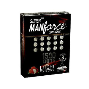 Manforce Litchi 1500 Dots Condoms