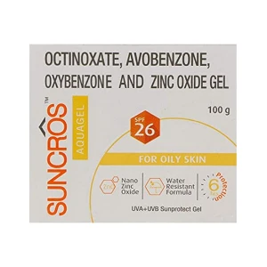 suncros aqua gelfor oily skin spf 26